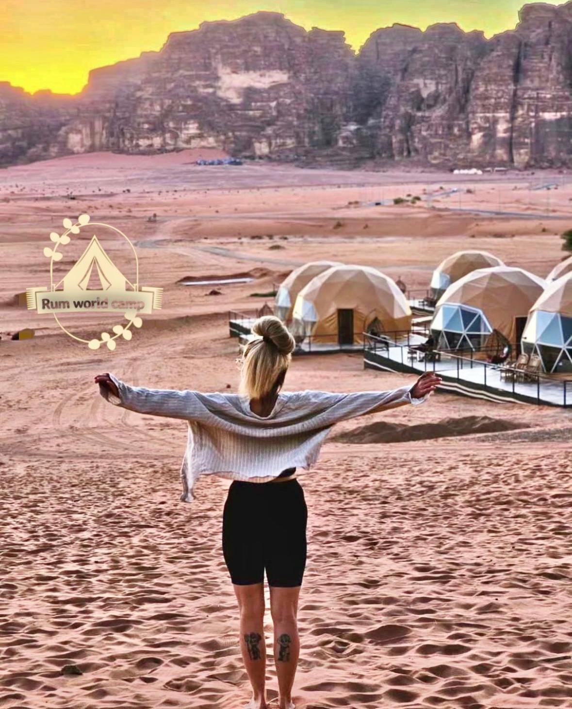 Rum World Bubble Luxury Camp Wadi Rum Exterior photo
